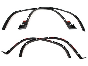 НАКЛАДКА НА КРЫЛО ПЕРЕДНЯЯ + ЗАДНЯЯ VW Tiguan 08-