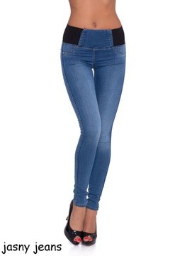 557_ S/36_ WYSZCZUPLAJĄCE SPODNIE JEANS,SLIM