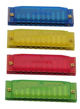 HOHNER ПРОЗРАЧНАЯ ДИАТОНИЧЕСКАЯ ОРАЛЬНАЯ ГАРМОНИКА + УЧЕБНОЕ Урок A6