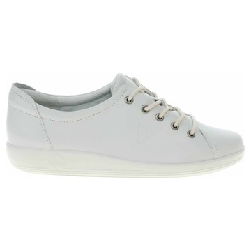 Półbuty damskie Ecco Soft 2.0 20650301007 white 40