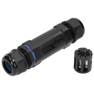 MUFA KABLOWA WODOODPORNA KONEKTOR ZŁĄCZKA 3x6mm²