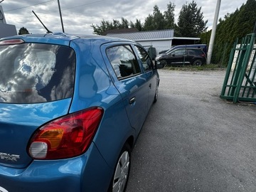 Mitsubishi Space Star Hatchback 5d 1.0 71KM 2014 Mitsubishi Space Star Raty Zamiana klimatyzacja, zdjęcie 3