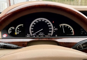 Mercedes Klasa S W221 Limuzyna 3.0 V6 (320 CDI) 235KM 2008 Mercedes-Benz Klasa S 3.0 D235 KM SALON POLSKA 4-Matic Long Dociagi 3.0, zdjęcie 27