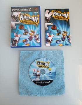 RAYMAN RAVING RABBIDS PS2 KOMPLETNA PLAYSTATION 2 3XA