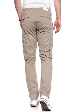 WRANGLER CARGO PANTS SPODNIE MATERIAŁOWE W30 L34