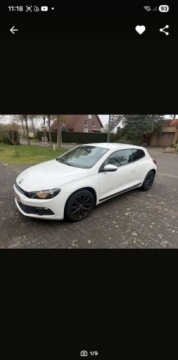Volkswagen Scirocco III Coupe 1.4 TSI 122KM 2010 Volkswagen Scirocco 1.4Benzynkaserwisprosto z Niemiec 1.4 Benzyna 122KM, zdjęcie 1
