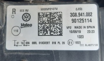 VW ARTEON 3G8 SVĚTLO PRAVÁ FULL LED 3G8941082