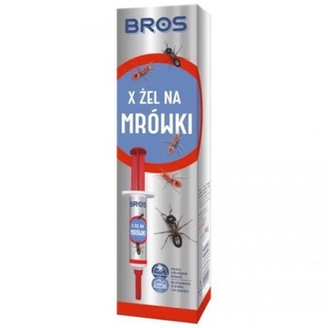 BROS Żel Na Mrówki X Bros Skuteczny Niszczy Kolonie Mrówek 10 g