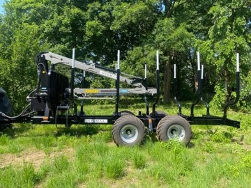 Прицеп-трелевщик для леса HYDMAX H120S 10 тонн