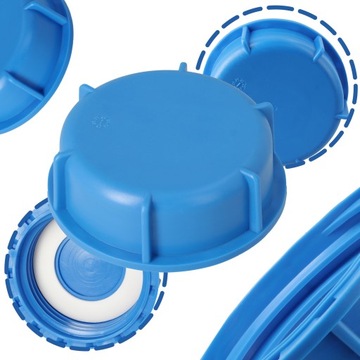 Заглушка-гайка IBC MAUZER S100x8/10см