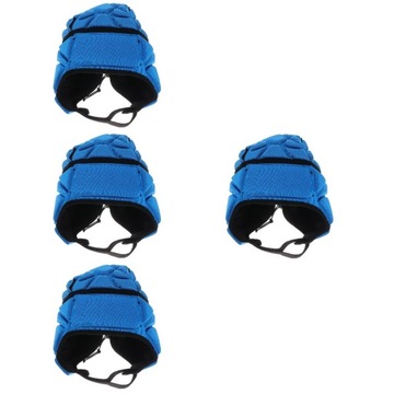 Kid Bike Helmet Rugby Scrum Cap 4 Pieces