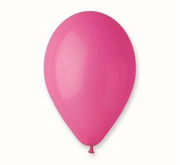 BALONY PASTELOWE RÓŻOWE ROCZEK Urodziny 10 szt