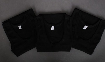 PODKOSZULKA MĘSKA 100% BAWEŁNA prążek L