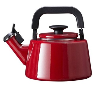 FORCHETTO Czajnik EMALIOWANY Moderno 2,1L CZERWONY