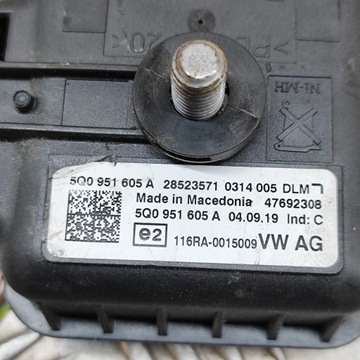 AUDI E-TRON 2019 SIRÉNA ALARMU