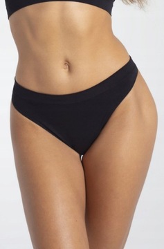 GATTA MINI STRINGI NINI BEZSZWOWE CZARNE XL