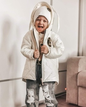 КУРТКА С УШАМИ ДЛЯ ДЕВОЧКИ ВЕСНА LILI KIDS 92/98