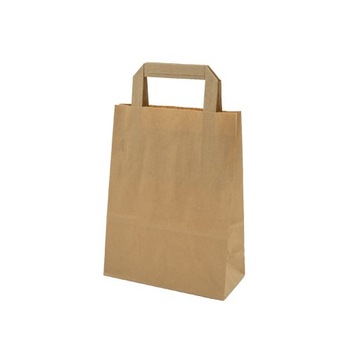 Torba papierowa EKO brąz A5 180x80x235mm / 10 szt.