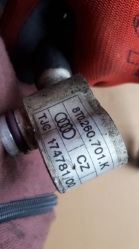 A5 8T FACELIFT PŘÍVOD KRÁTKÁ KLIMATIZACE 8T0260701K 3.0 TDI