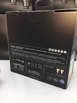 PHILIPS HUE WHITE AMBIANCE 2X E27 BT СВЕТОДИОДНЫЕ ЛАМПЫ