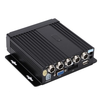 REJESTRATOR WIDEO SAMOCHODOWY DVR 4CH VIDEO/AUDIO 1080P/D1/CIF 8-36V