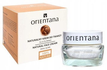 ORIENTANA NATURALNY KREM DO TWARZY ze ŚLUZEM ŚLIMAKA 50ml