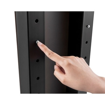 MACLEAN ПРОФЕССИОНАЛЬНАЯ СОВРЕМЕННАЯ ПОДСТАВКА ПОД ТЕЛЕВИЗОР С ПОЛКОЙ МАКС. 40 КГ МАКС. V