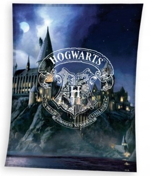 KOC HOGWART 130x170 HARRY POTTER MIĘKKI CIEPŁY