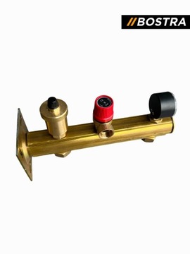 ЛАТУННАЯ ГРУППА БЕЗОПАСНОСТИ ДЛЯ ГОРЯЧЕЙ ВОДЫ 6 БАР