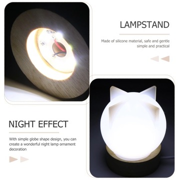 Lampka nocna Formy żywiczne Formy silikonowe Kula DIY