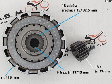 Сцепление 4Т с давлением, передача 139 FMB