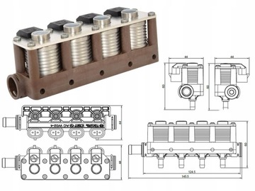 AC STAG W02 ФОРСУНКА ВПРЫСКА, 4 ЦИЛИНДРА