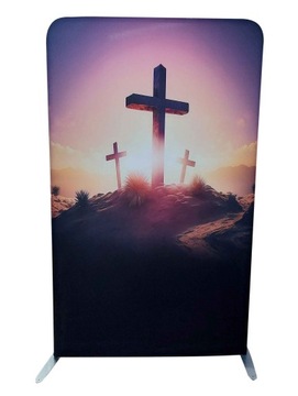 Текстильная рекламная стена 120x230 Print Design односторонняя