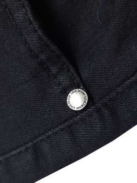 Короткие мужские шорты черные джинсовые брюки ремень с премиальным эластичным 03, l