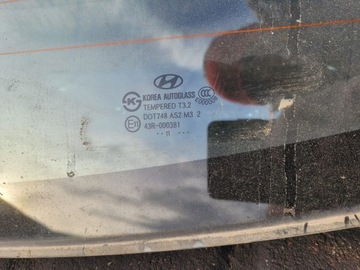 HYUNDAI ELANTRA V (MD) 10-15 SKLO (OKNO) ZADNÍ