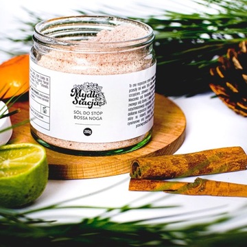 Mydło Stacja, sól do stóp BOSSA NOGA, 280 g