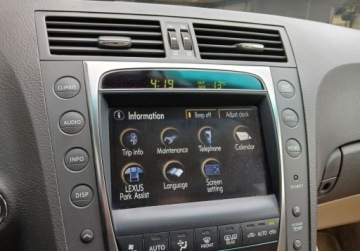 Lexus GS III 2008 Lexus GS GS 460 Prestige Vat Marza Salon PL Nawigacja Mark Levinson, zdjęcie 15