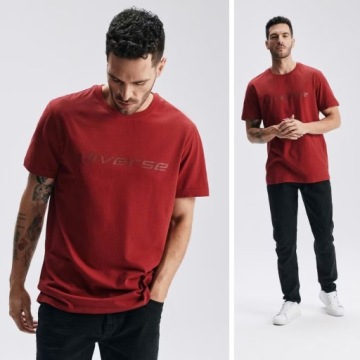 KOSZULKA MĘSKA DIVERSE T-SHIRT PODKOSZULEK BLUZKA SPORTOWA NA CO DZIEŃ