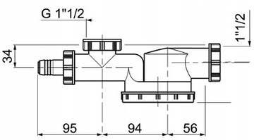 Одинарный, низкий, компактный сифон для раковины WIRQUIN