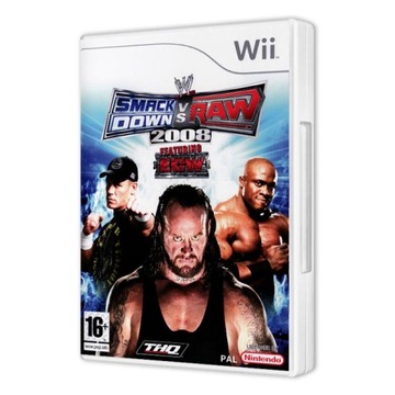 SMACKDOWN VS RAW 2008 Wii