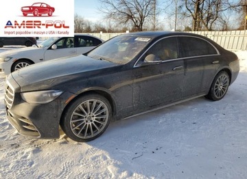 Mercedes 2022 Mercedes-Benz Klasa S 580 4Matic 2022 4.0l 4.0 Benzyna 496KM