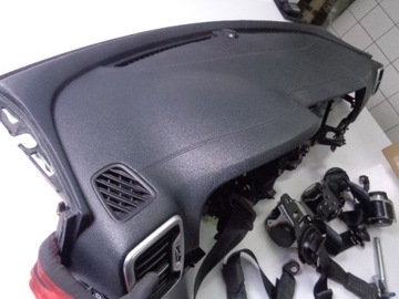 DESKA KONZOLA KOKPIT AIRBAG KIA SPORTAGE IV KŮŽE NIT
