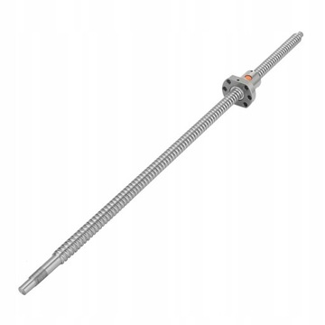 SFU1605 Śruba kulowa 650 mm ze wspornikami