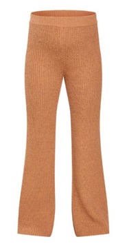 PRETTYLITTLETHING SPODNIE CIĄŻOWE BEŻOWE 40 EKA