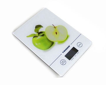 Ультратонкие кухонные весы TIROSS TS-1301 APPLE