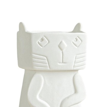 Милый кошачий фетиш, современная керамическая ваза для