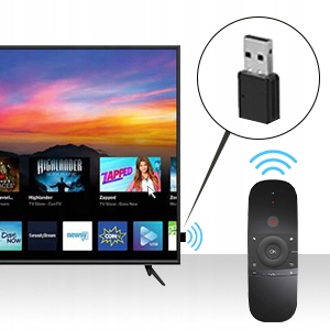 КЛАВИАТУРА ДИСТАНЦИОННАЯ ВОЗДУШНАЯ МЫШЬ 3 В 1 SMART TV ПК