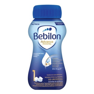 BEBILON 1 gotowe mleko w płynie 200ml