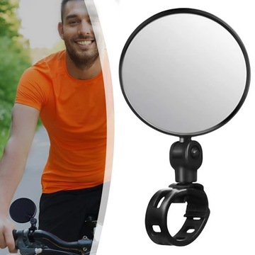 ВЕЛОСИПЕДНОЕ ЗЕРКАЛО ДЛЯ ВЕЛОСИПЕДА, РУЛЬ, 7,5 СМ, С РЫЧАГОМ, КРЕПЛЕНИЕ ДЛЯ ВЕЛОСИПЕДА