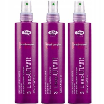 LISAP ULTIMATE STRAIGHT 3 FLUID SPRAY 250мл хороший